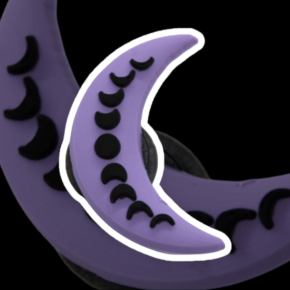 Moon Phases Croc Charm Jibbitz